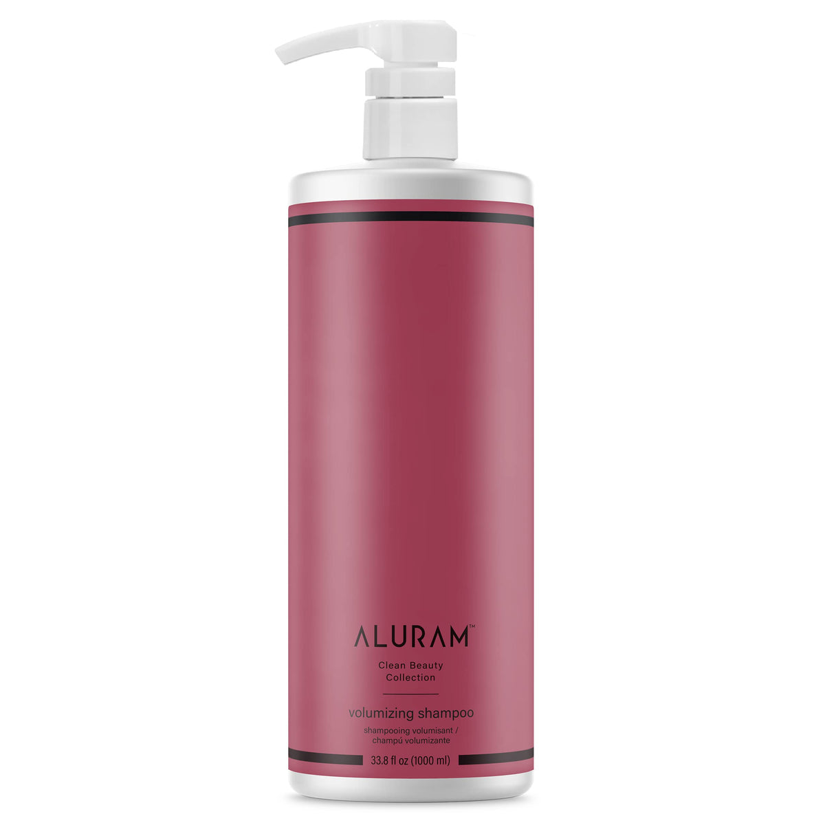 ALURAM front bottle showing label and 33.8 oz size for value