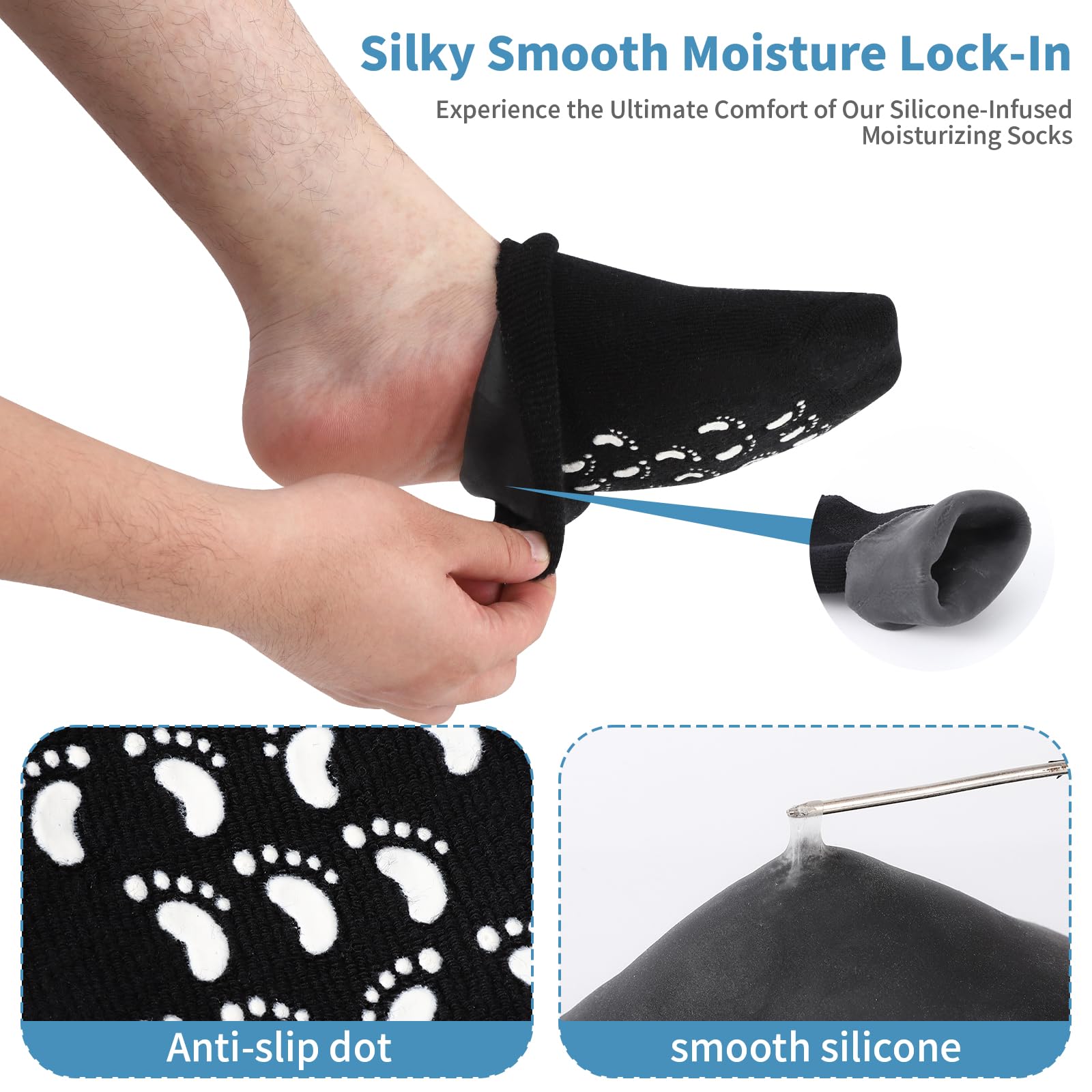 ALUROICE label and silicone detail showing material quality and easy-care benefit