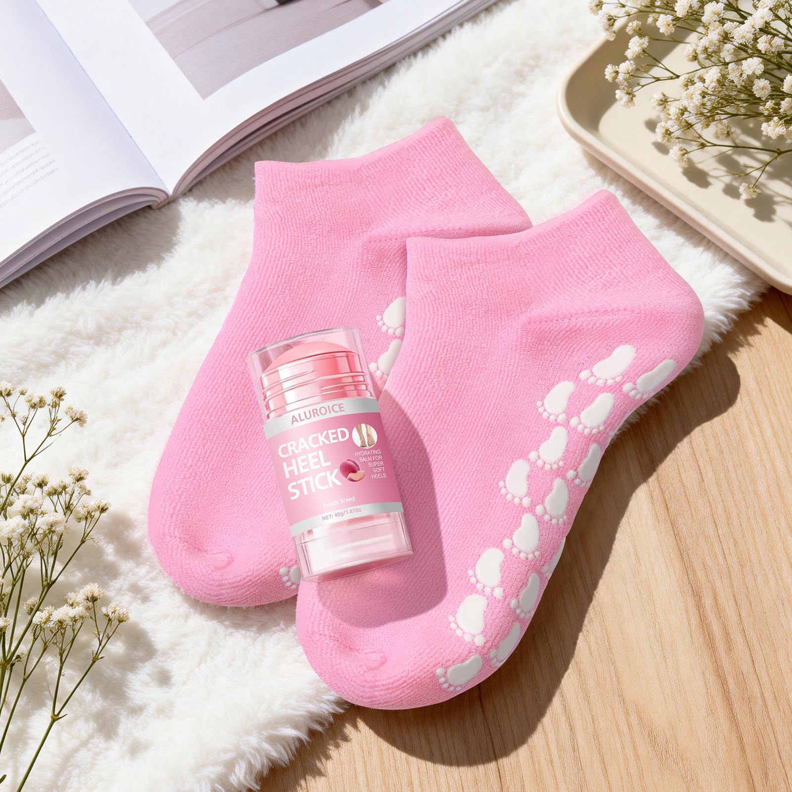 ALUROICE relaxing spa setting illustrating easy at-home treatment