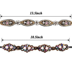Amariver rhinestone close-up highlighting sparkle and secure beadwork benefit