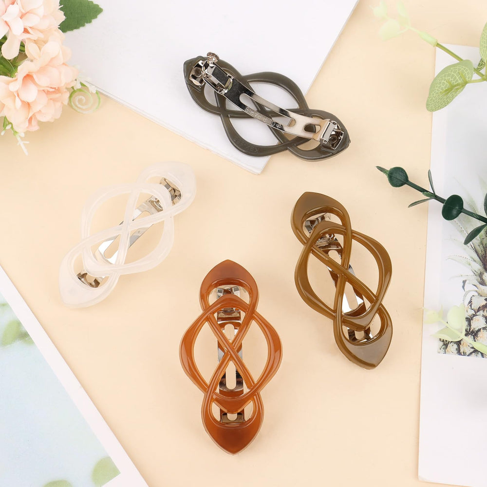 Amariver barrettes arranged in gift box for presentable accessory gift