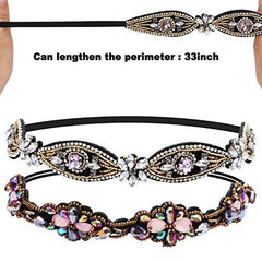 Amariver headband worn in hair demonstrating polished look for events benefit