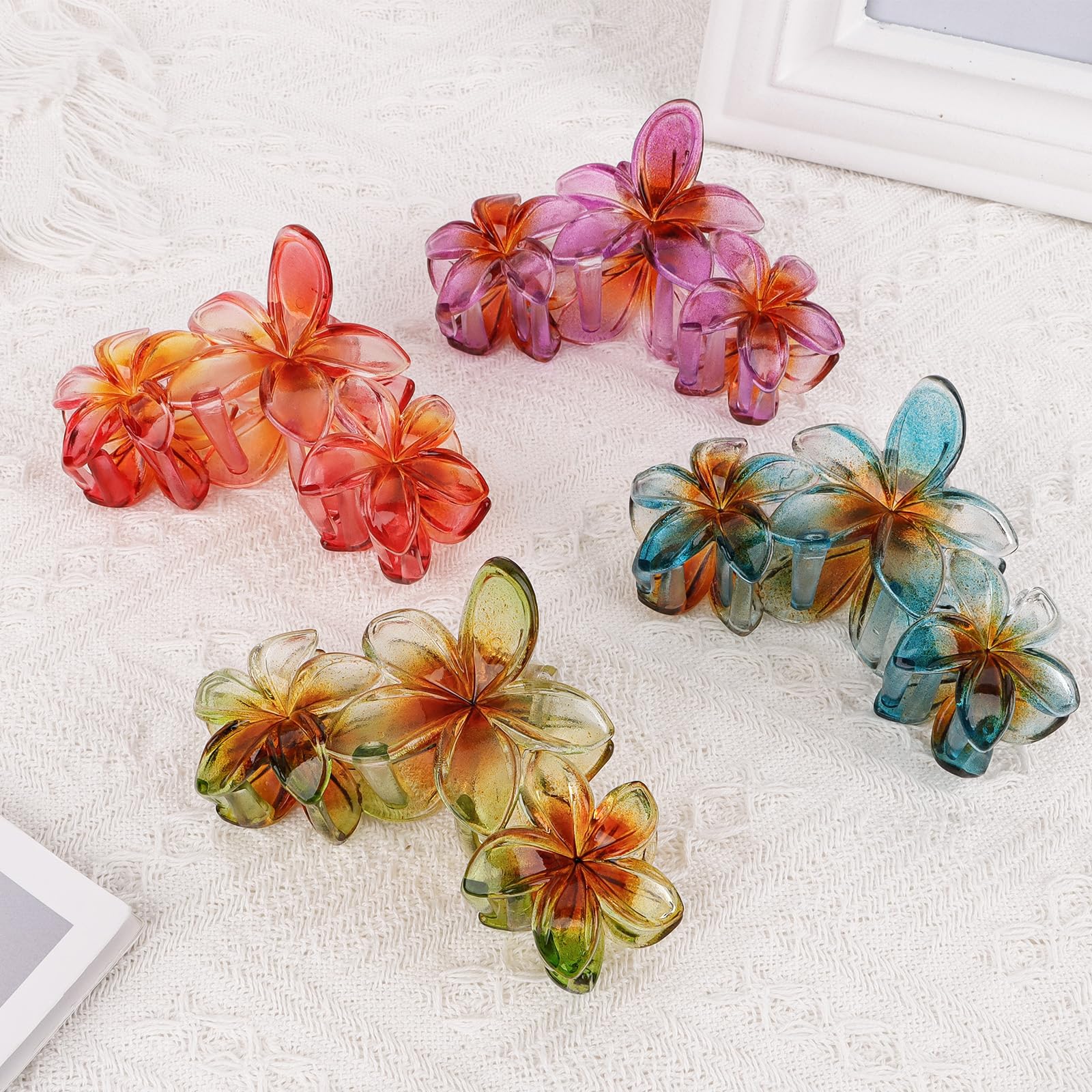 Amariver clip styled with beachwear adding colorful summer flair