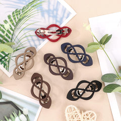 Amariver lifestyle outfit accessory clipped to hair adding classic accent to outfit