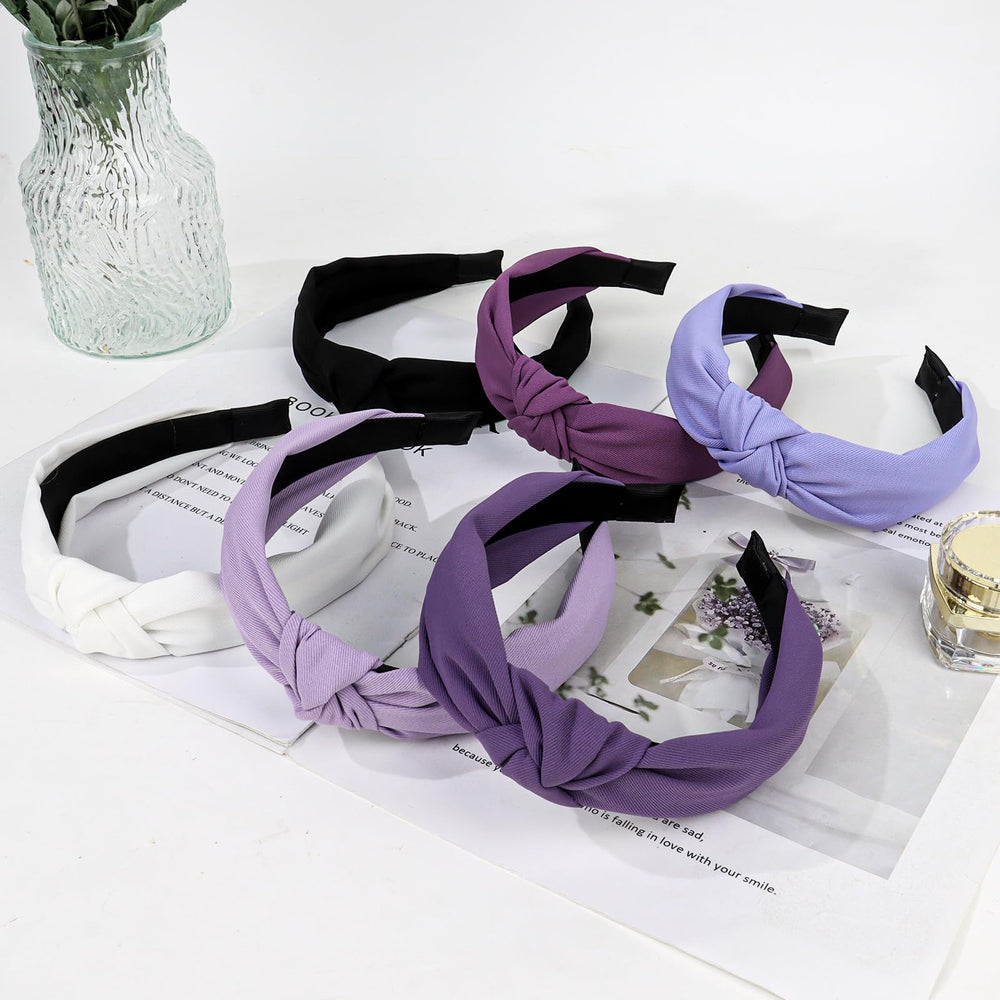 Amariver lifestyle shot of woman wearing headband adding effortless fashion
