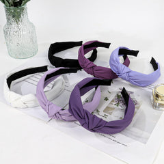 Amariver lifestyle shot of woman wearing headband adding effortless fashion
