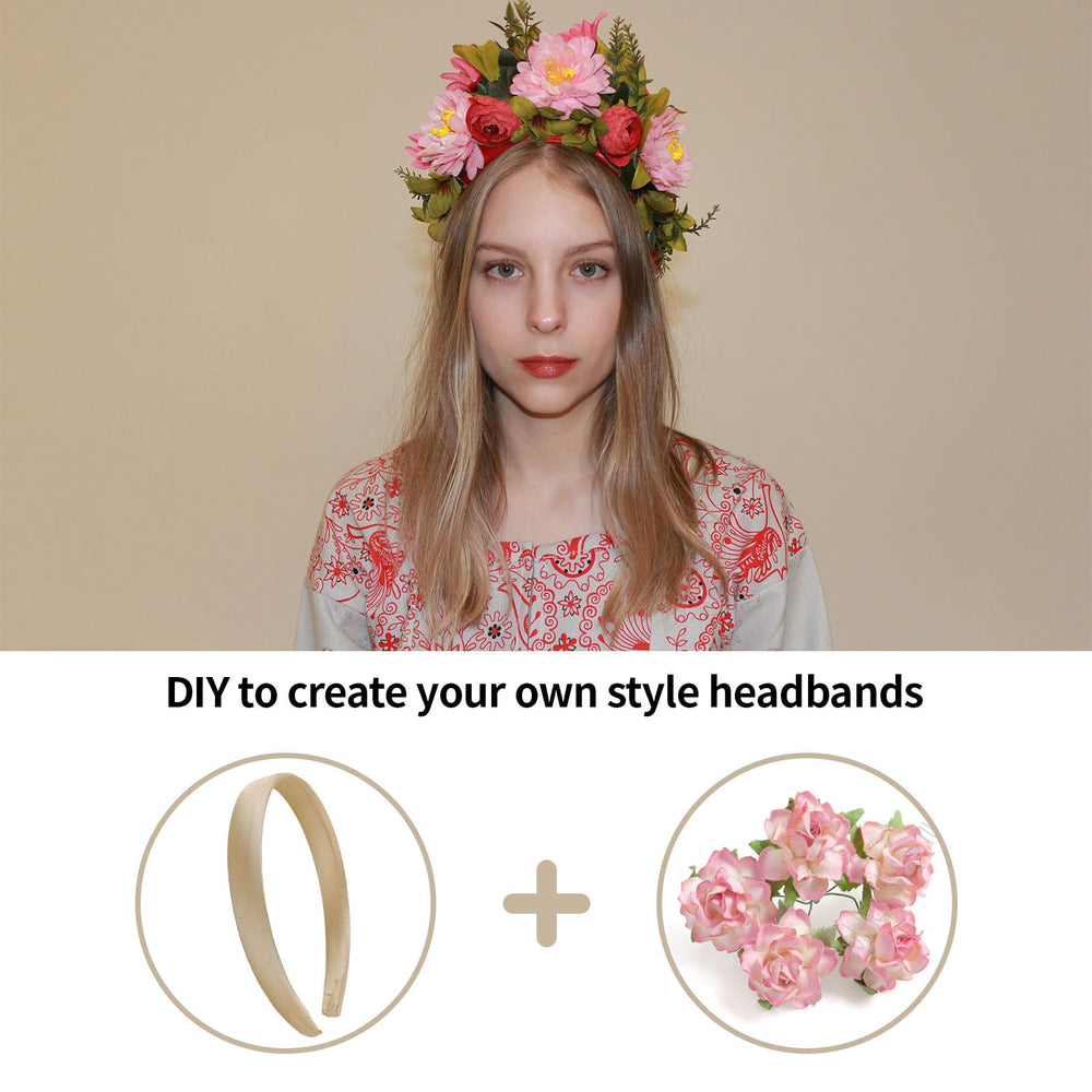 Amariver headbands flat-lay storage showing easy organization and shape care