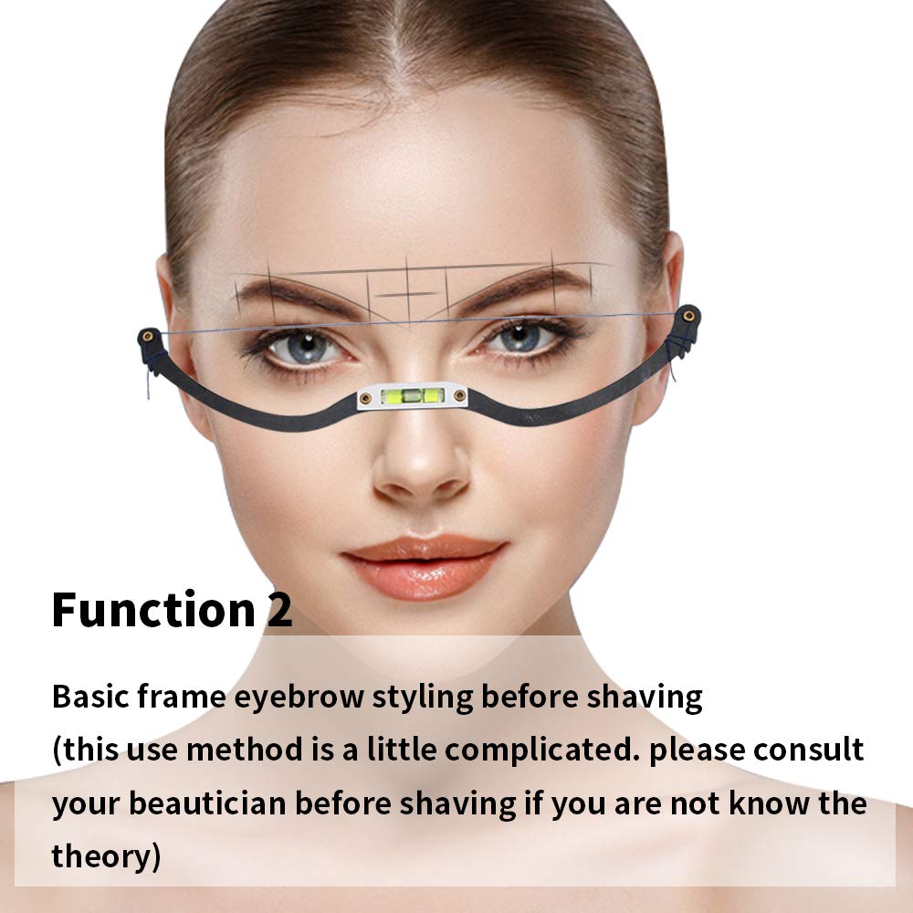 Amariver string and adjuster close view for secure eyebrow positioning and repeatable results