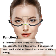 Amariver string and adjuster close view for secure eyebrow positioning and repeatable results