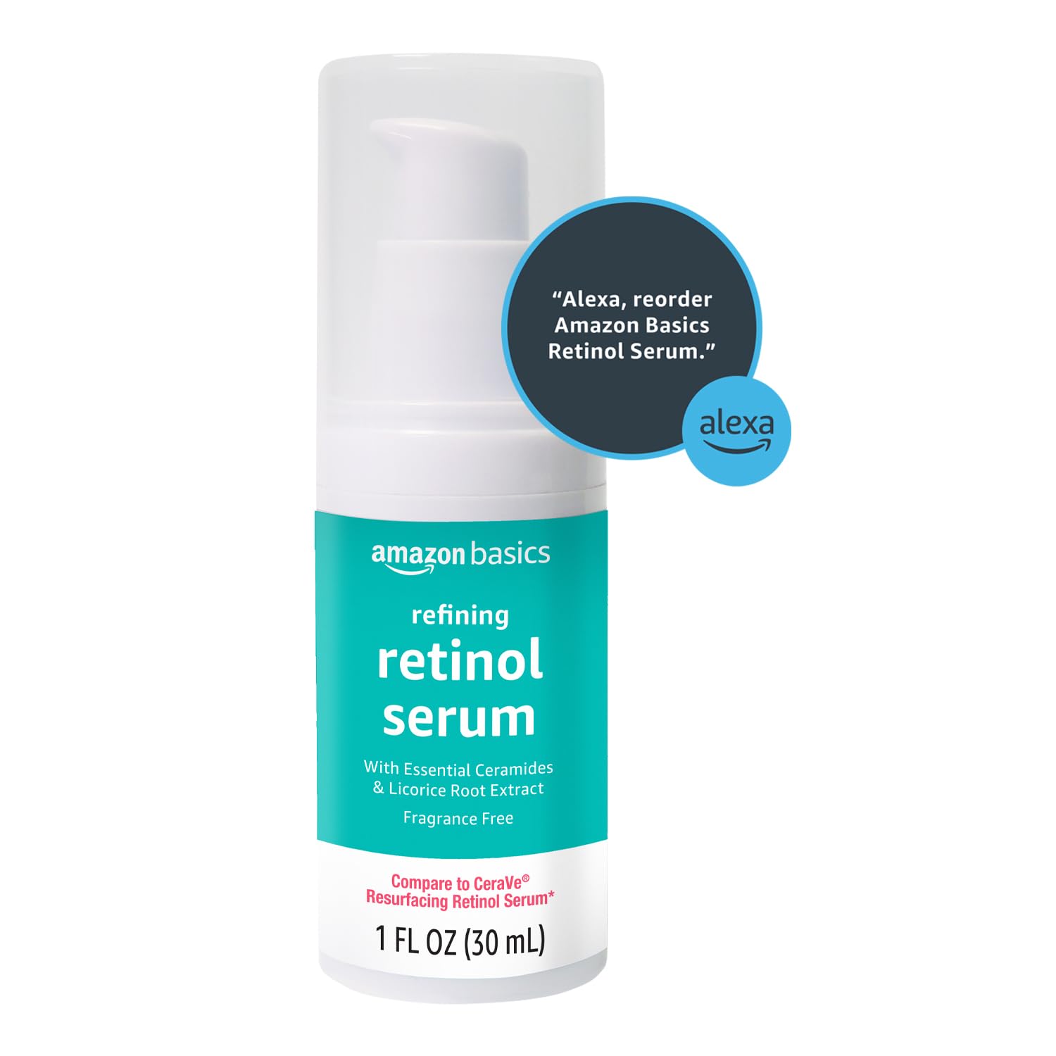 Amazon Basics on bathroom shelf showing everyday routine compatibility benefit