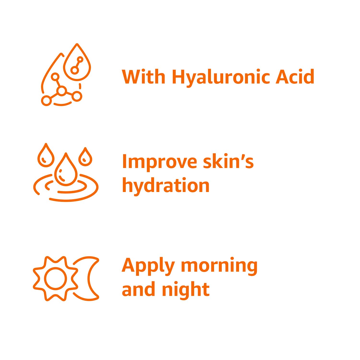Amazon Basics applying gel near eye demonstrating smooth spread