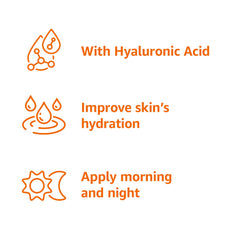 Amazon Basics applying gel near eye demonstrating smooth spread