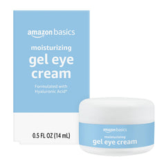 Amazon Basics front jar showing compact hydrating gel