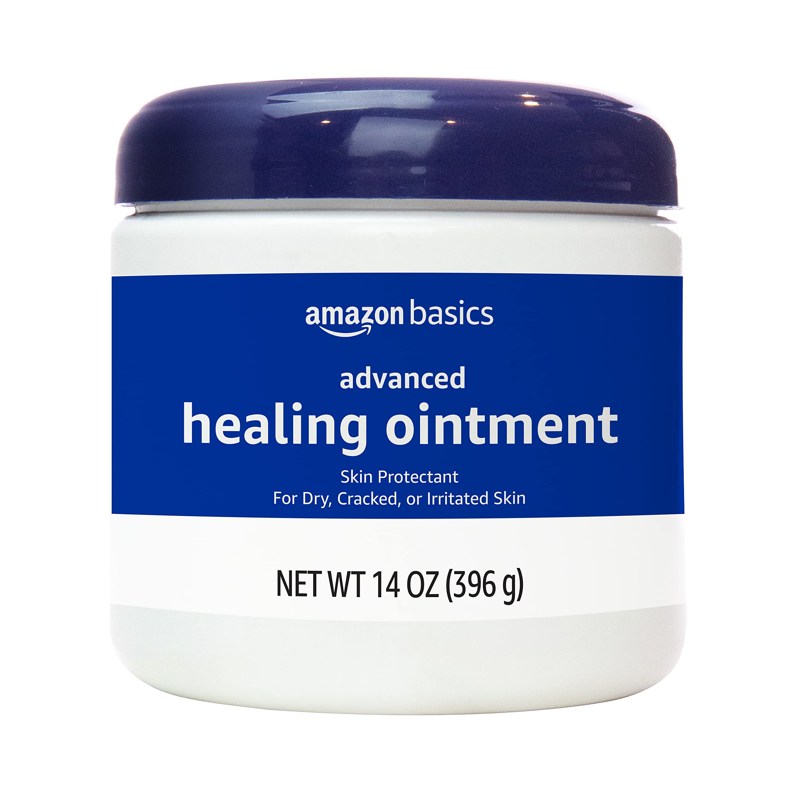 amazon basics product tub front view showing label and size benefits