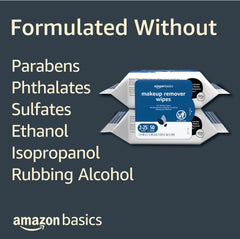 Amazon Basics packaging label showing FSC certification and recycled materials