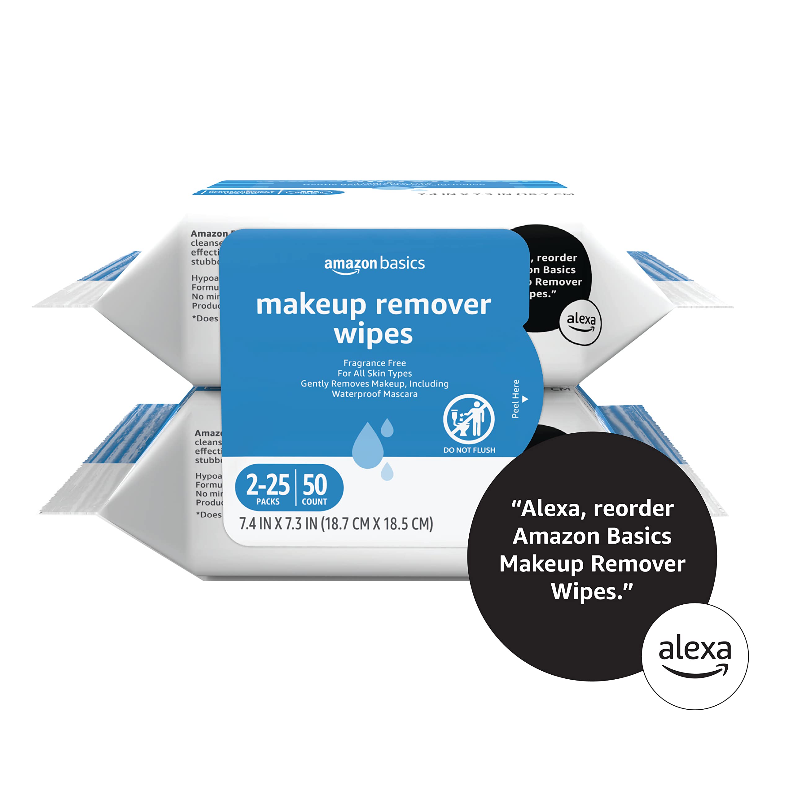 Amazon Basics resealable packaging detail preserving moisture and reducing product waste