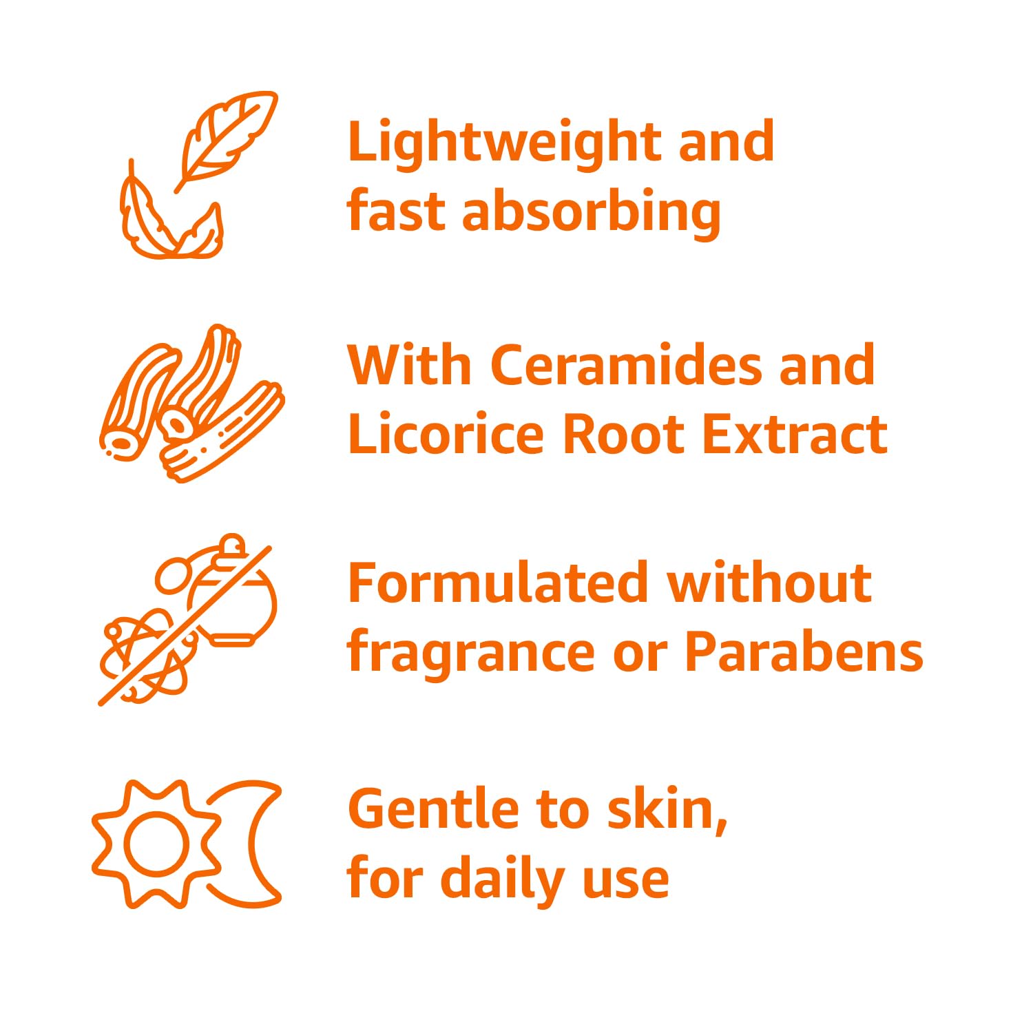 Amazon Basics serum texture drop demonstrating lightweight absorption benefit