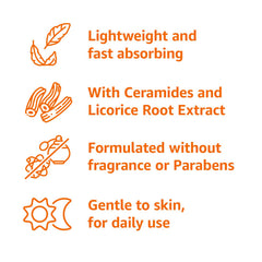 Amazon Basics serum texture drop demonstrating lightweight absorption benefit