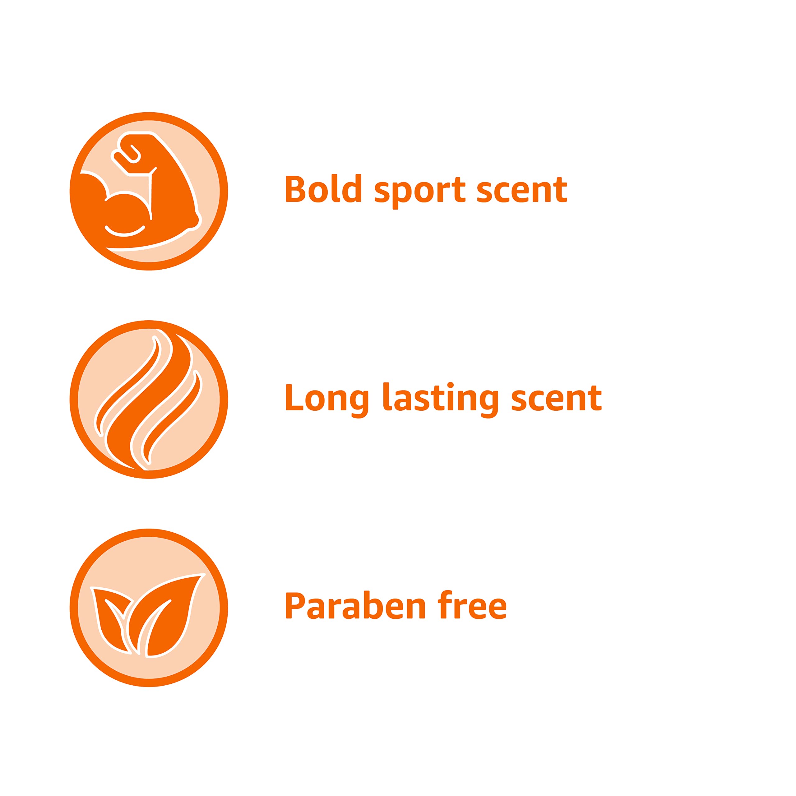 Amazon Basics in a shower scene showing sporty refresh after workout