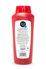 Amazon Basics pump dispense close-up highlighting easy-use and controlled pour