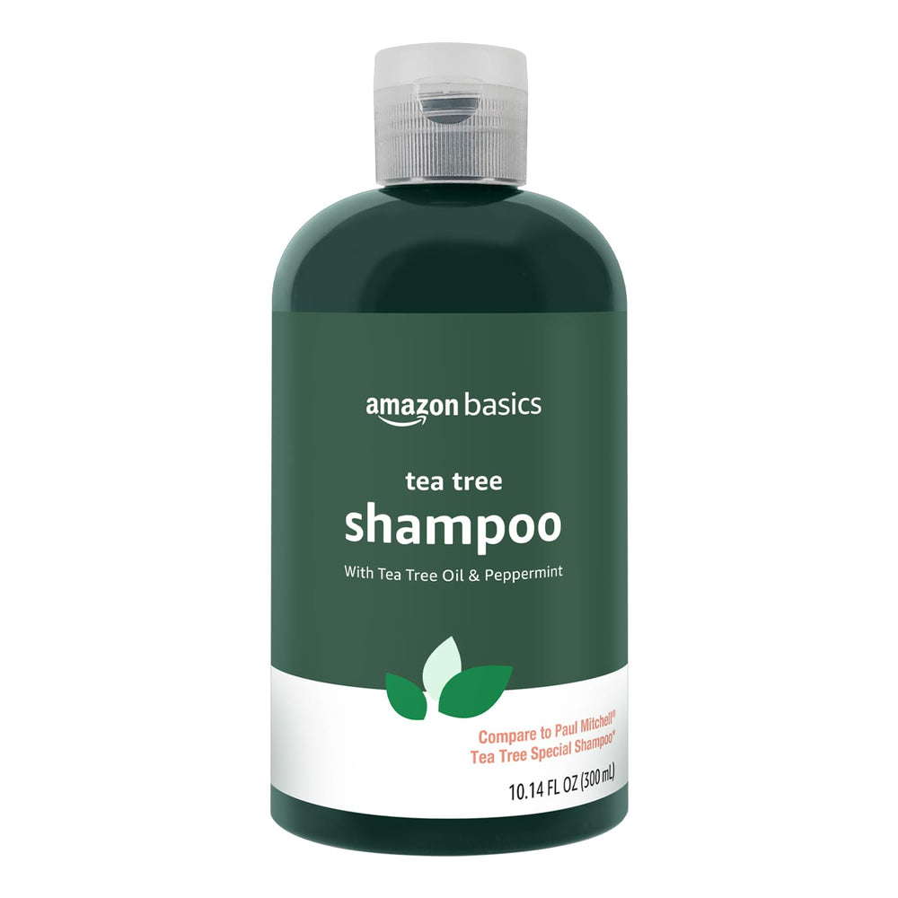Amazon Basics front label showing product name and size for quick identification and trust