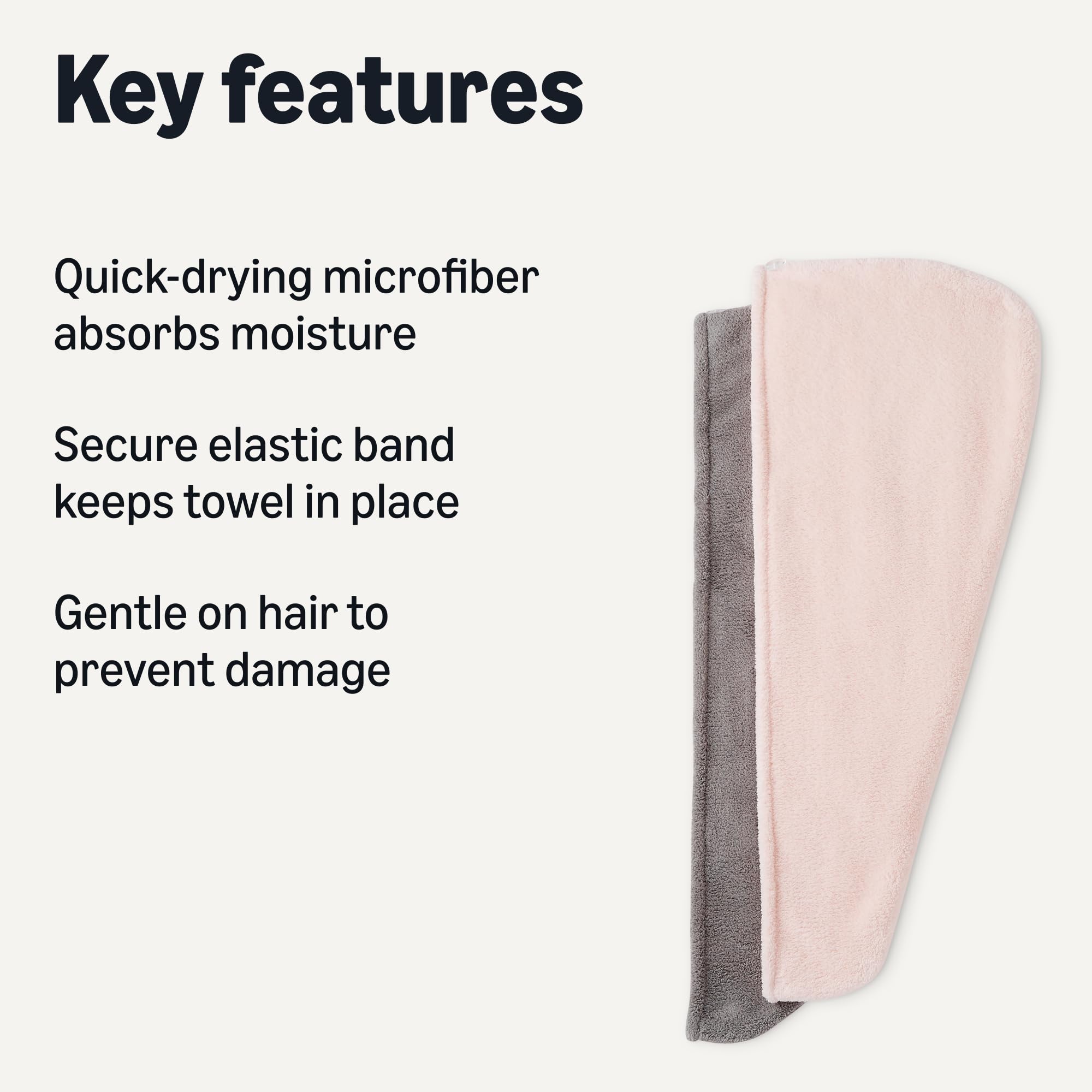 Amazon Basics microfiber texture close-up showing absorbency and softness