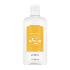 Amazon Basics front bottle view showing label and size benefit