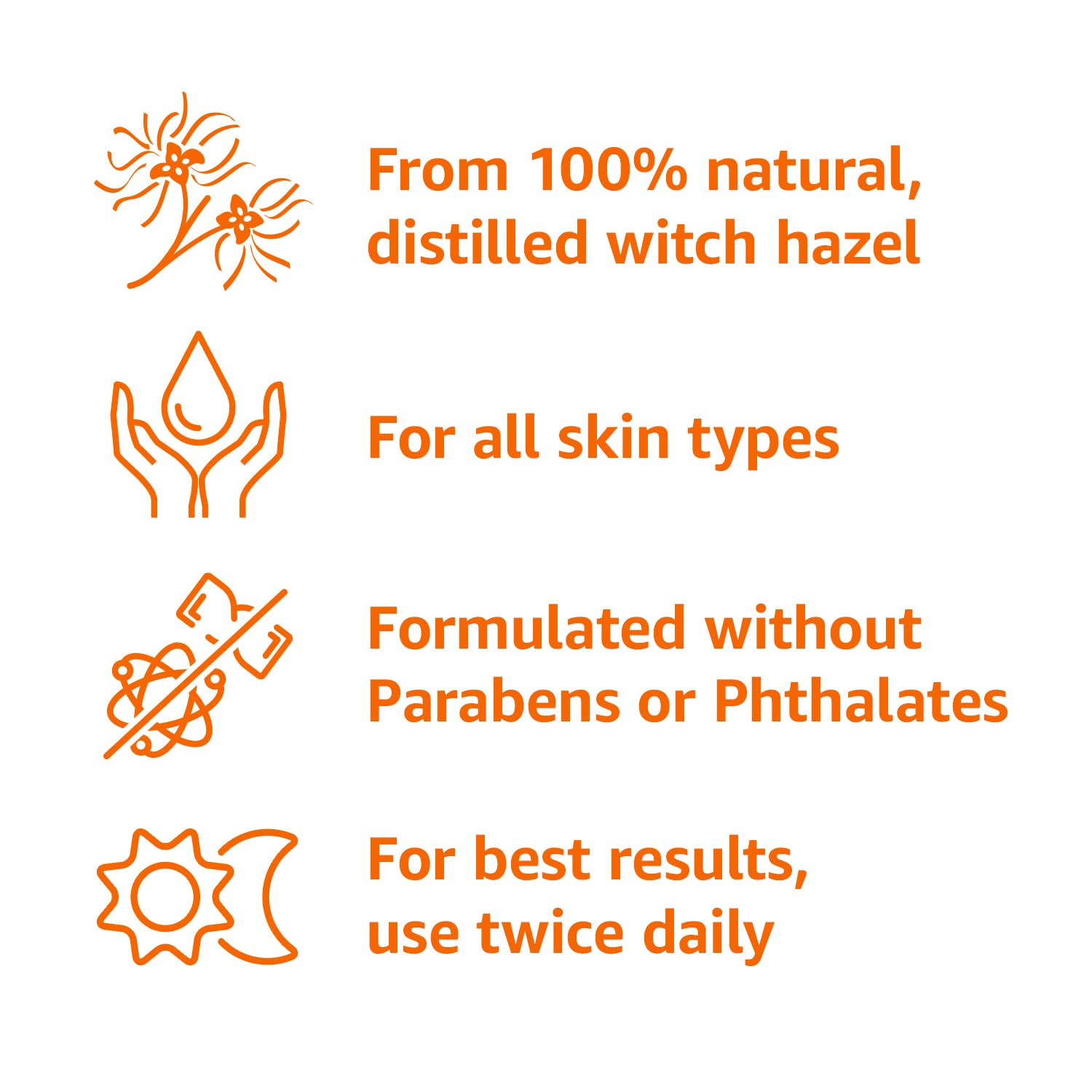 Amazon Basics liquid drop texture demonstration for easy absorption benefit
