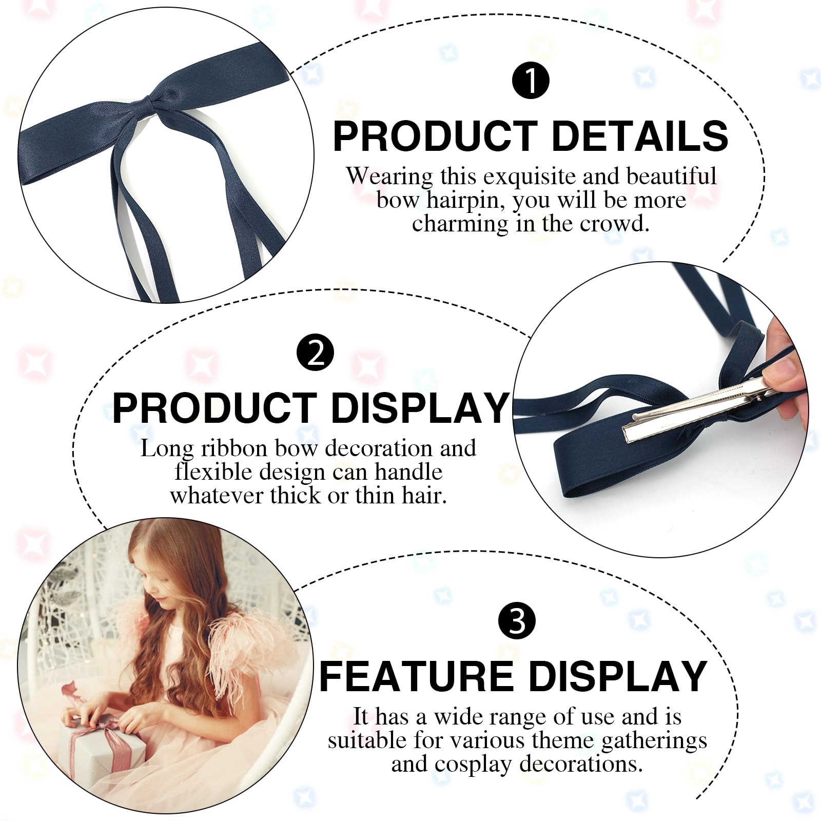 Ambesi bow placed on gift box showing presentation-ready, thoughtful gift