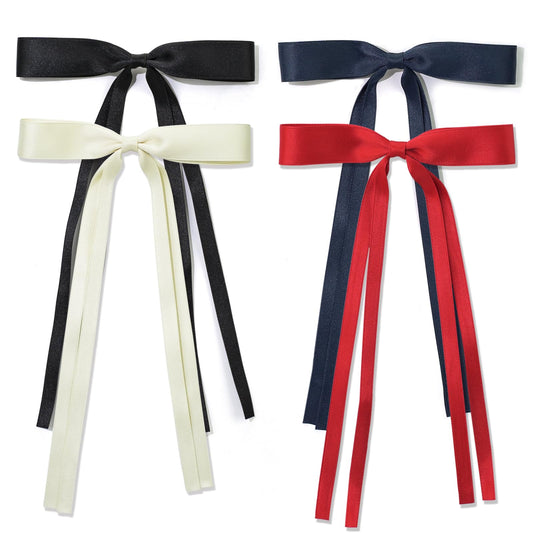 Ambesi front view bow clip showing elegant design and immediate outfit uplift