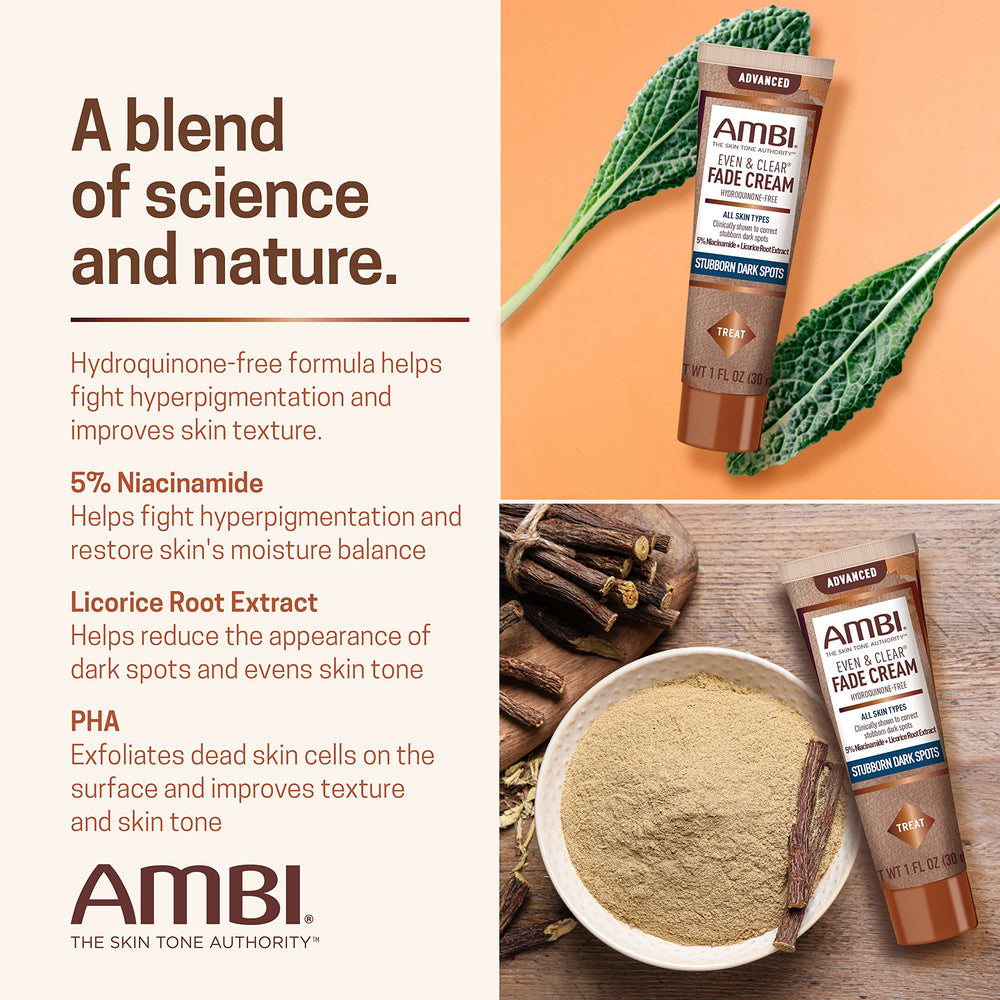 Ambi 1 fl oz size next to coin for scale showing compact travel-friendly benefit