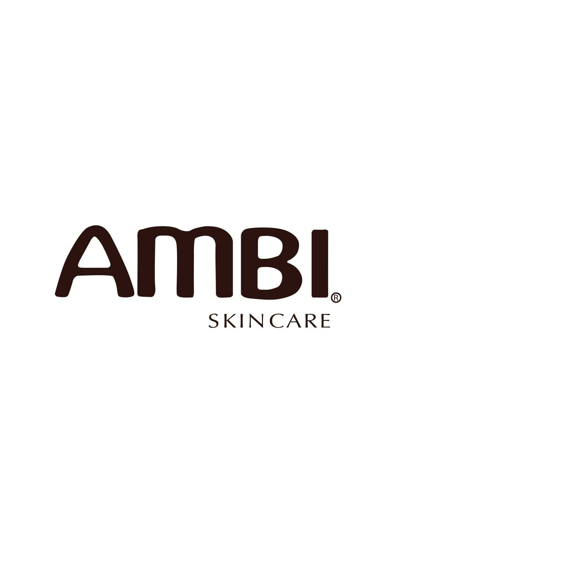 Ambi black soap held in hand showing 3.5 oz size for portability