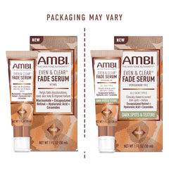 Ambi illustrative before and after comparison showing fading benefit