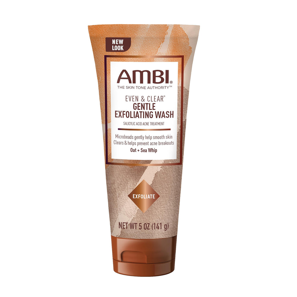 Ambi front packaging showing label and 5 oz tube, conveys clear benefits