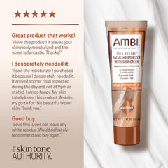Ambi in bathroom routine setting showing morning skincare convenience
