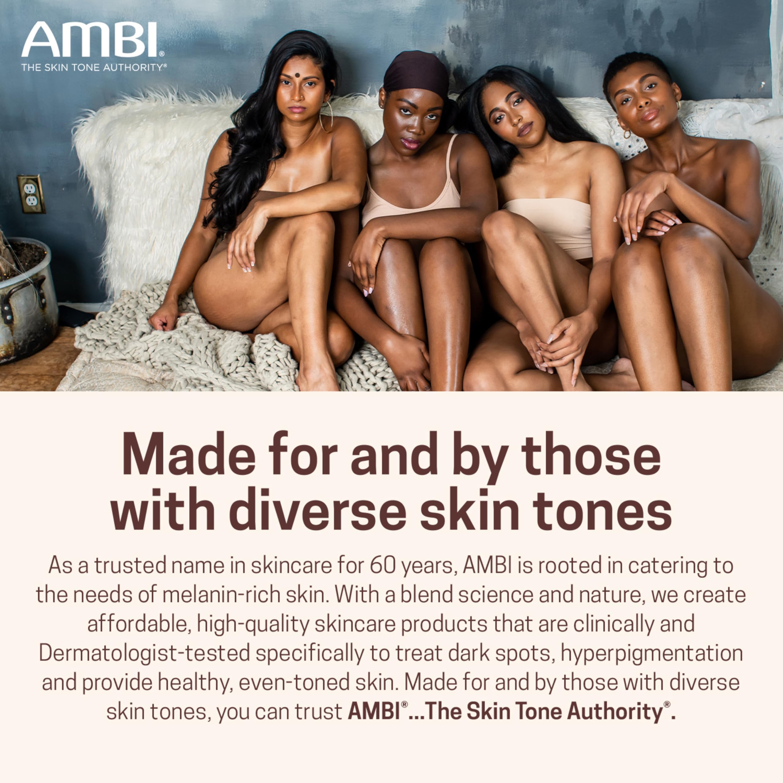 Ambi used in morning routine on bathroom counter for daily protection benefit