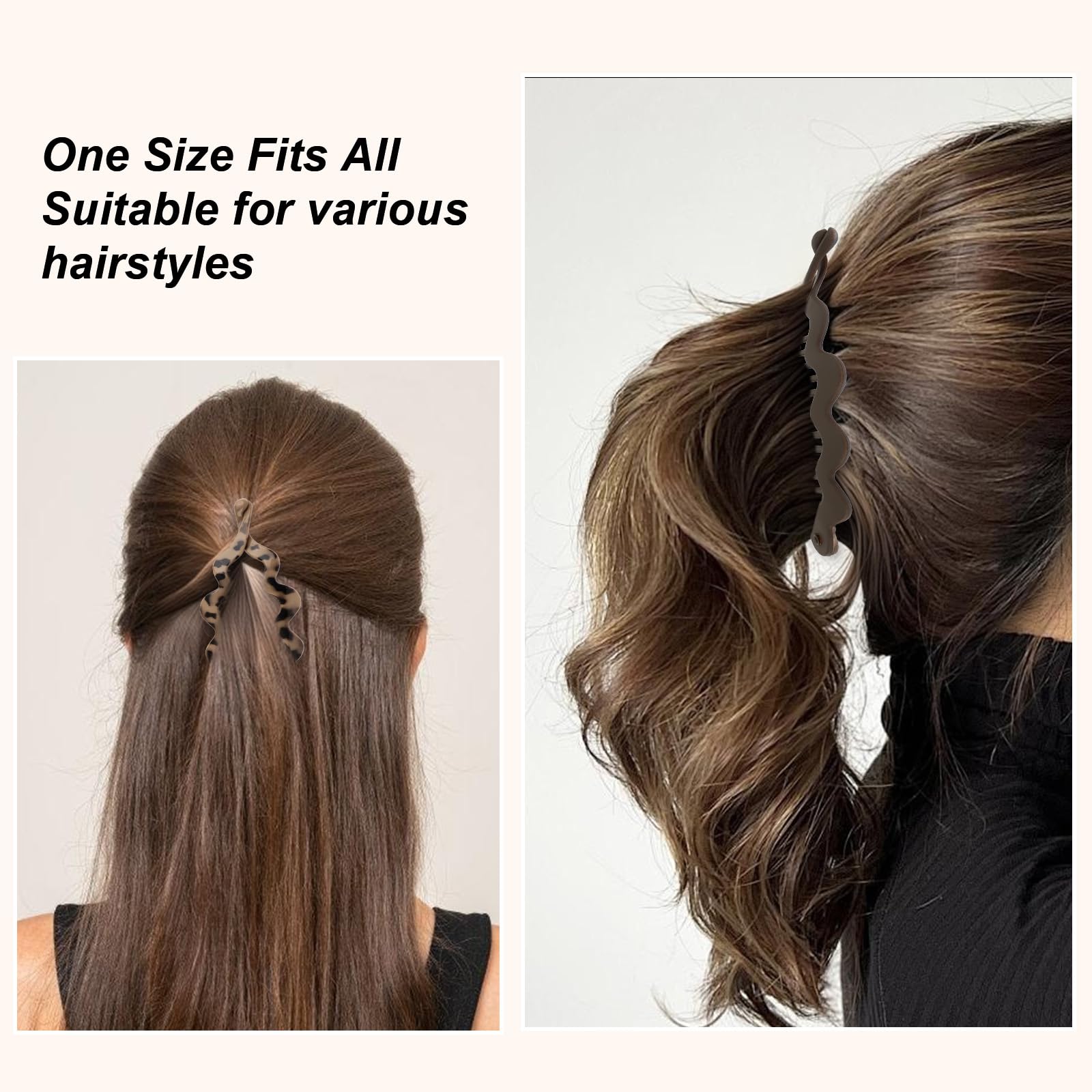 AMCAMI used to secure a high ponytail showcasing strong non-slip hold