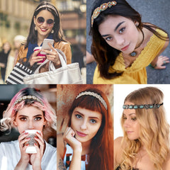 AMCAMI used during makeup routine keeps hair back and protected