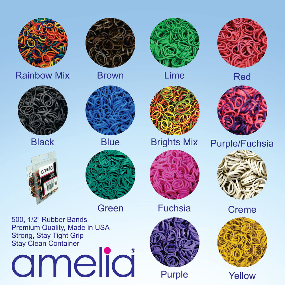 Amelia Beauty used in a child’s colorful hairstyle adding decorative pop and secure hold