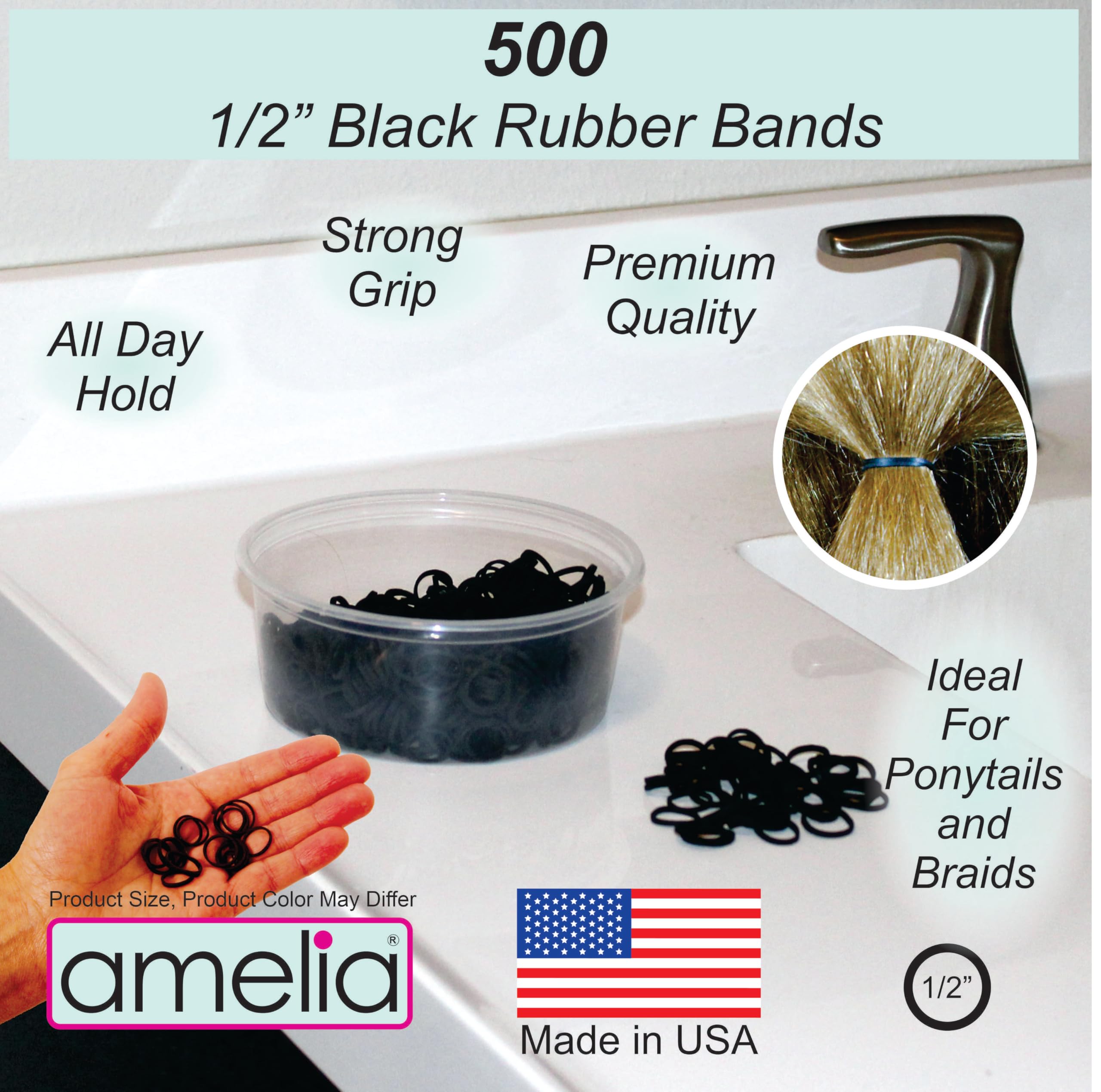 Amelia Beauty close-up of band texture showing even stretch and durable grip