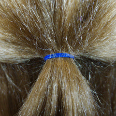 Close-up of Amelia Beauty band texture showing smooth elastic surface and flexibility