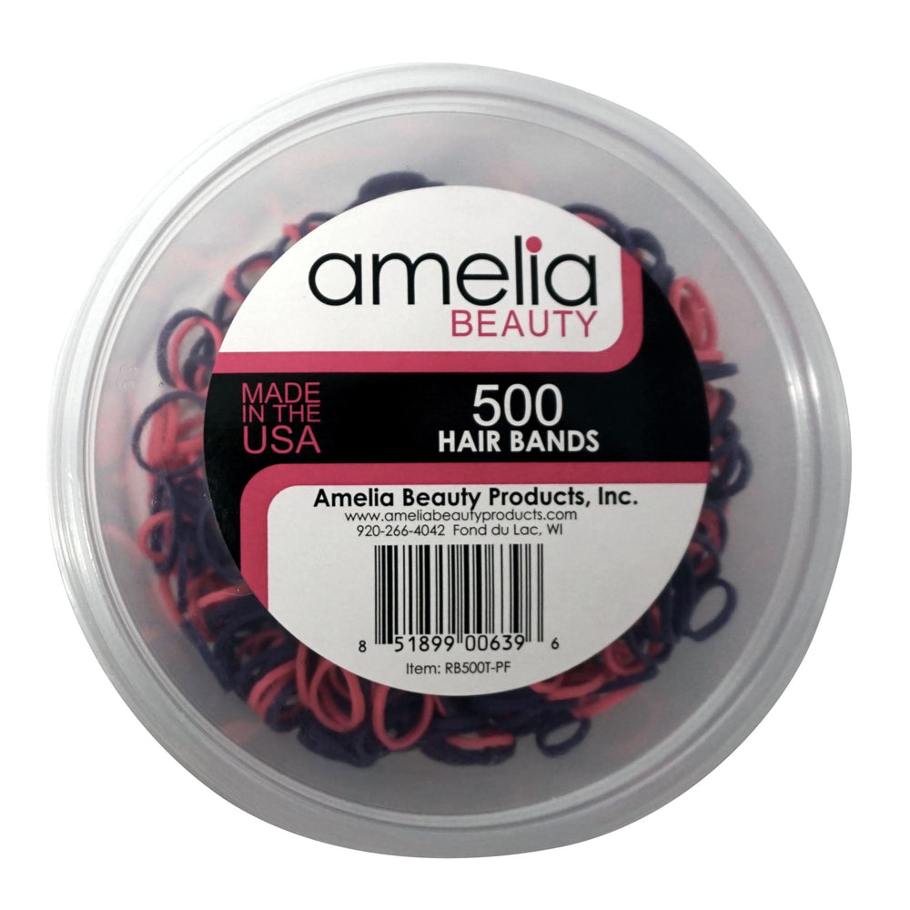 Amelia Beauty open reclosable container keeping bands clean and organized