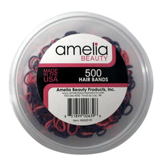 Amelia Beauty open reclosable container keeping bands clean and organized