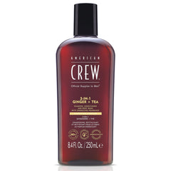 AMERICAN CREW front bottle shot showing label and 3-in-1 convenience