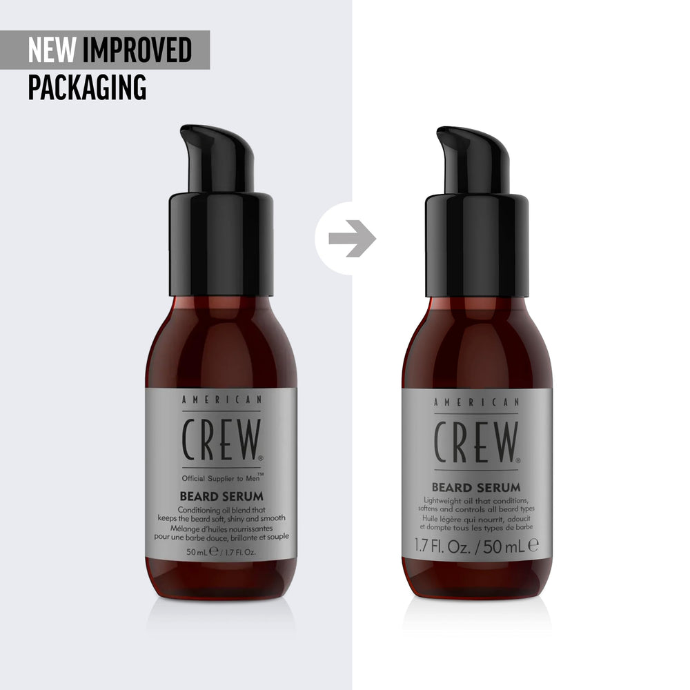 American Crew label close-up showing ingredient clarity and professional branding