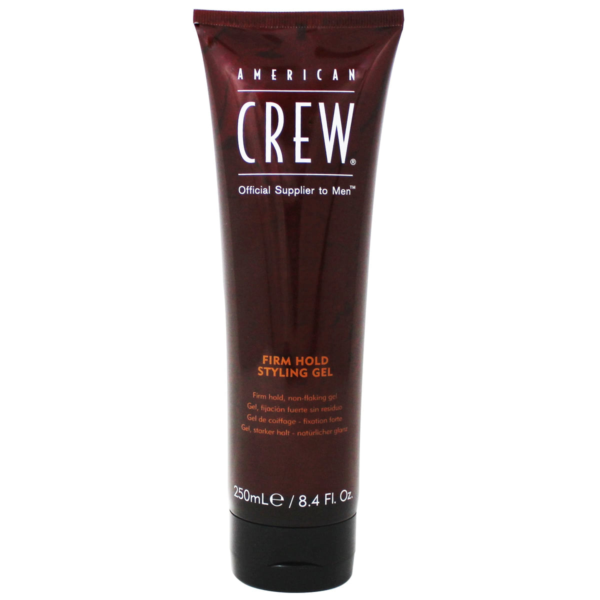 American Crew Classic Gel front view showing label and 250ml size, clear product benefits visible