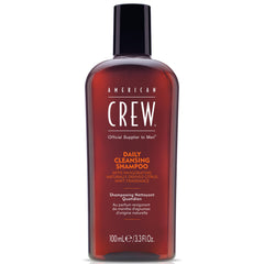 american crew front bottle showing product and branding for quick identification and travel convenience