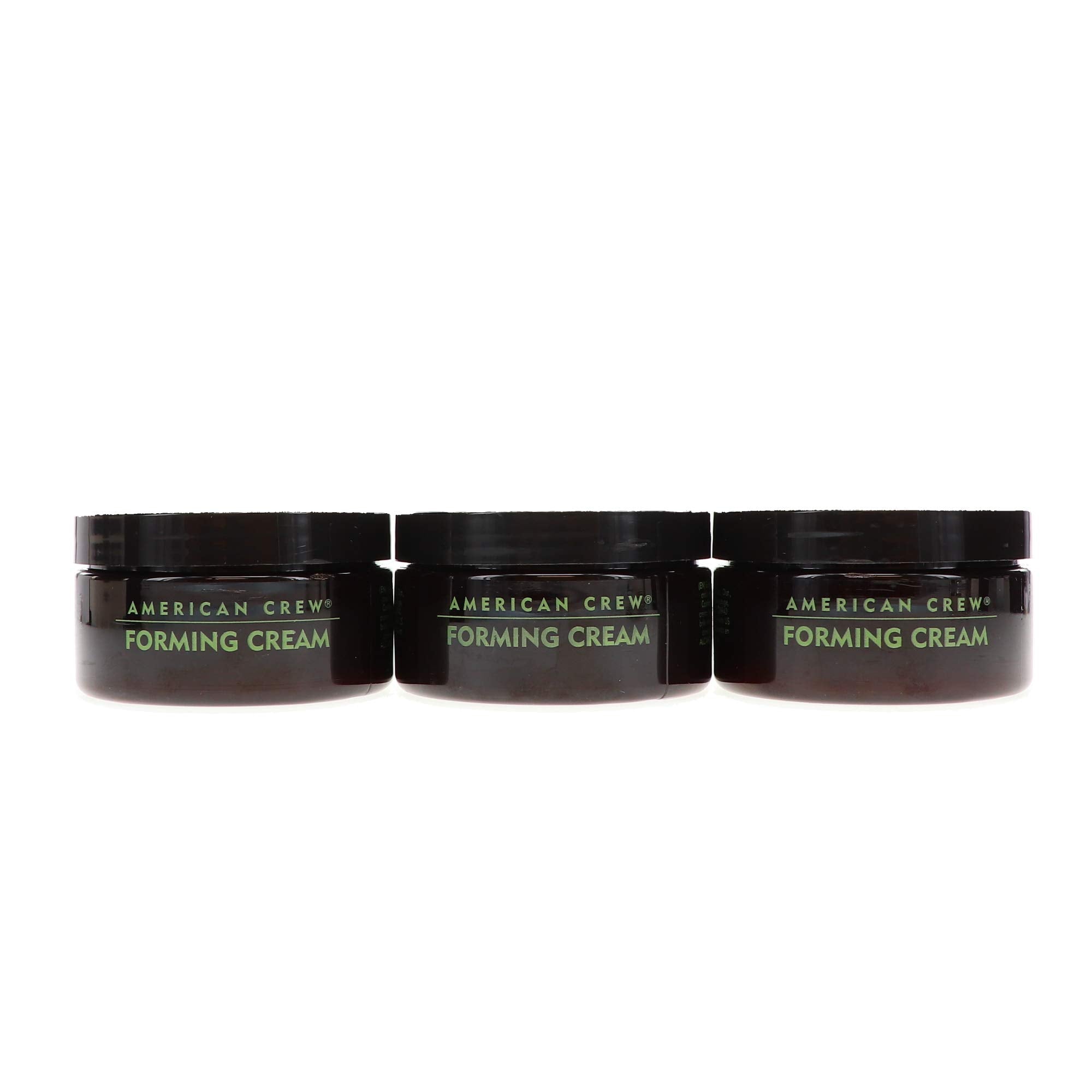 American Crew forming cream applied in styled hair demonstrating natural hold and polished finish