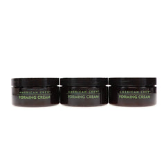 American Crew forming cream applied in styled hair demonstrating natural hold and polished finish