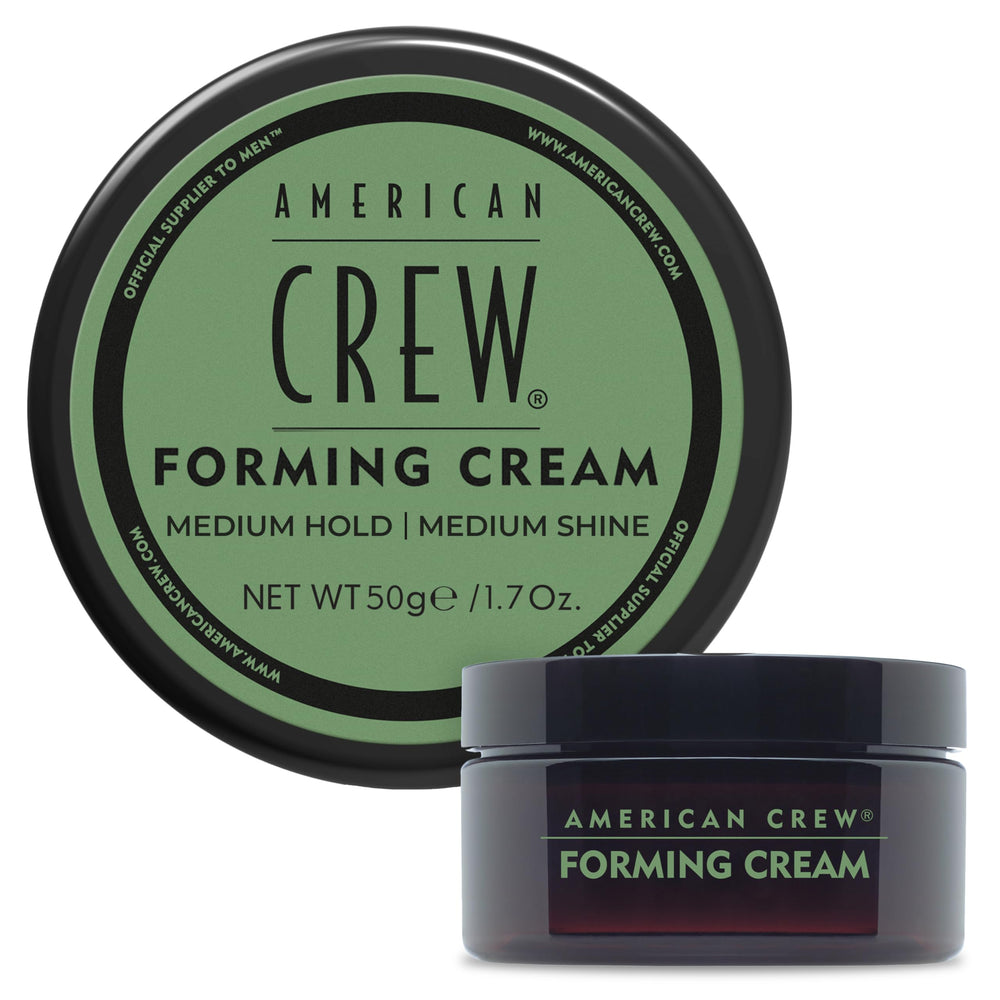 AMERICAN CREW front tube view showing compact travel packaging and convenience